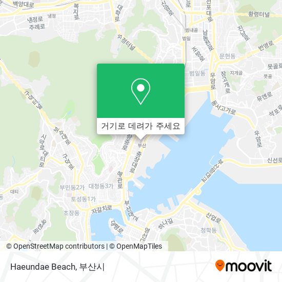 Haeundae Beach 지도