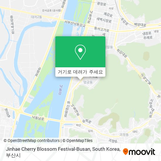 Jinhae Cherry Blossom Festival-Busan, South Korea 지도