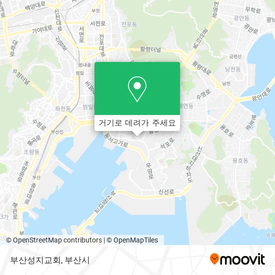 부산성지교회 지도