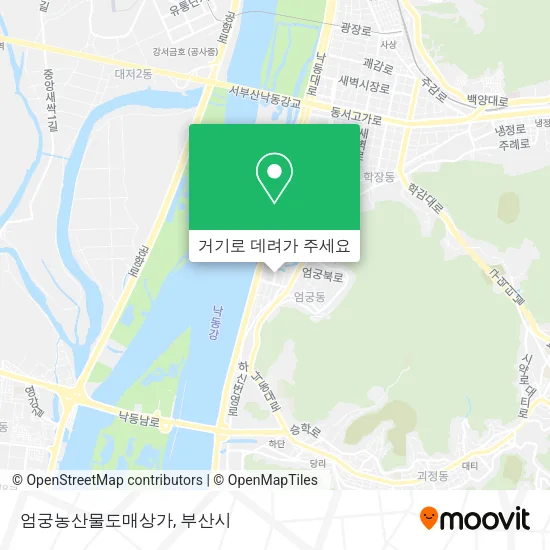 엄궁농산물도매상가 지도