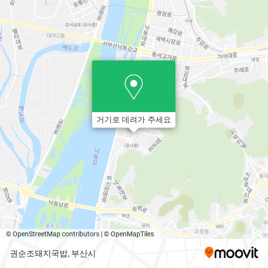 권순조돼지국밥 지도