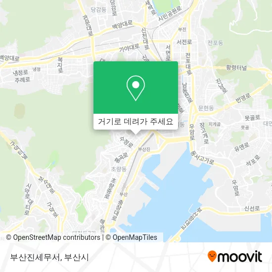 부산진세무서 지도