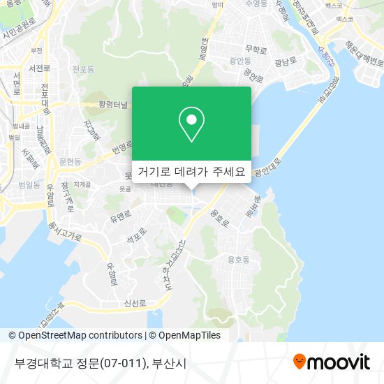 부경대학교 정문(07-011) 지도