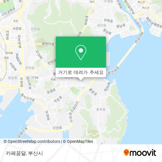 카페꿈달 지도