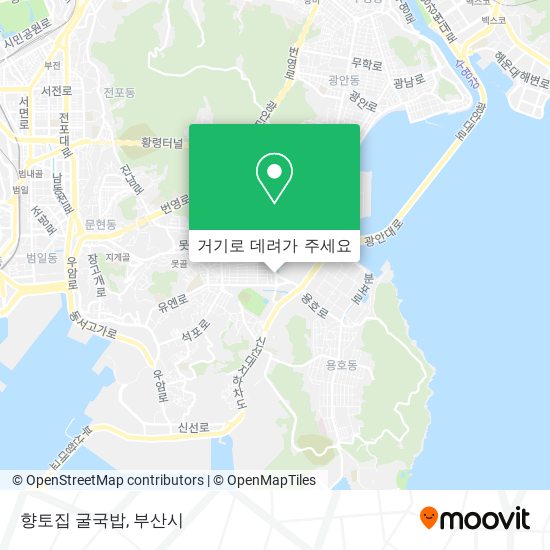 향토집 굴국밥 지도