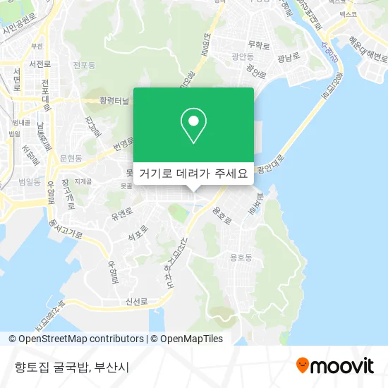 향토집 굴국밥 지도