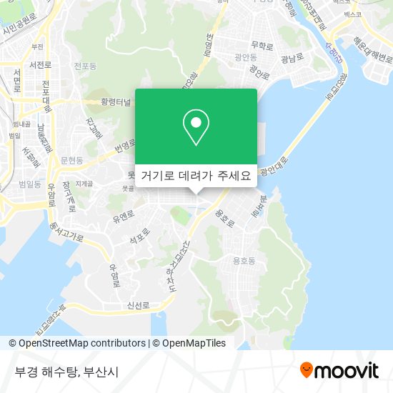 부경 해수탕 지도