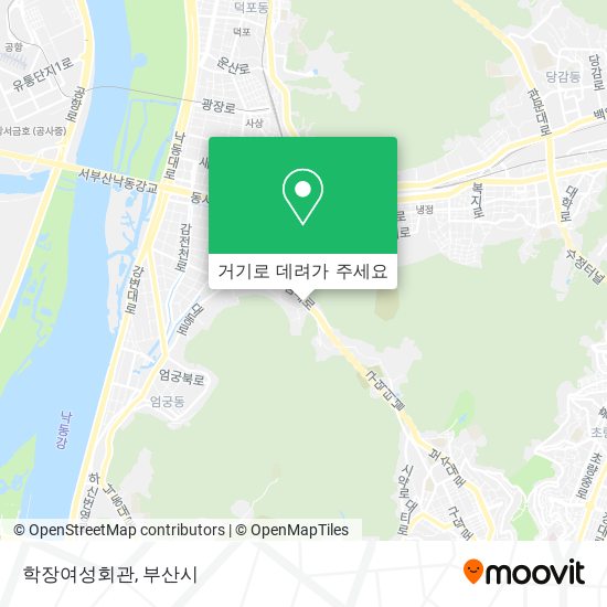 학장여성회관 지도