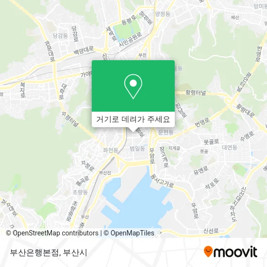 부산은행본점 지도