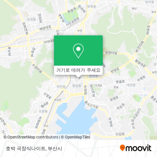 호박 극장식나이트 지도