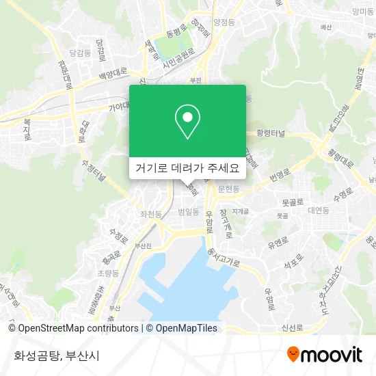 화성곰탕 지도