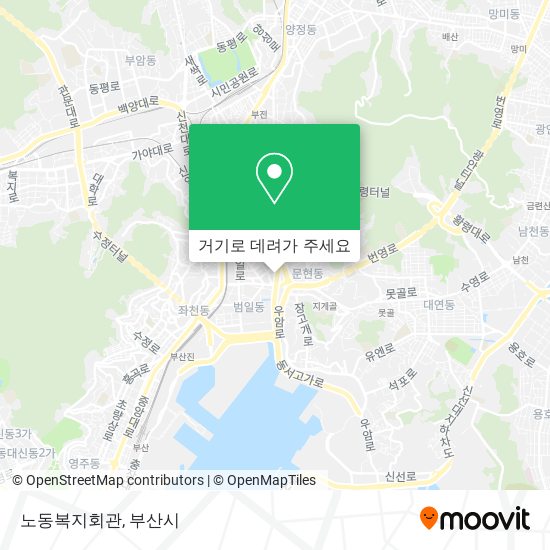 노동복지회관 지도