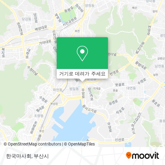한국마사회 지도