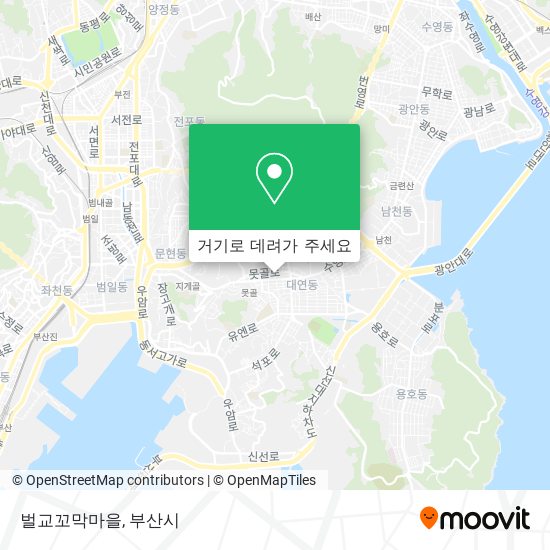 벌교꼬막마을 지도