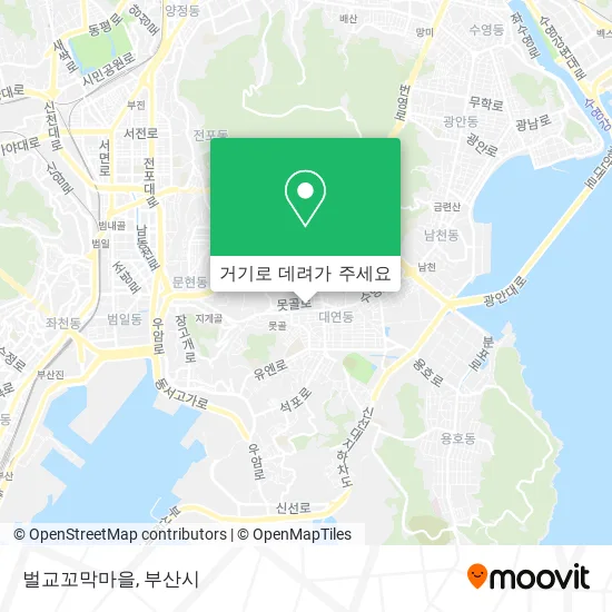 벌교꼬막마을 지도