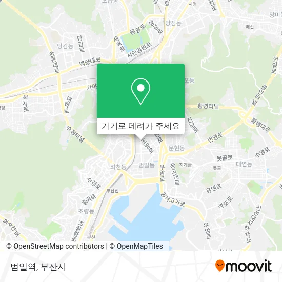 범일역 지도