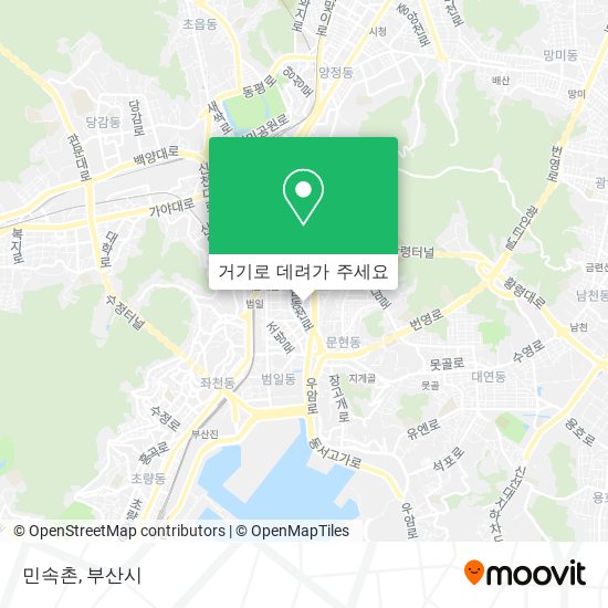 민속촌 지도