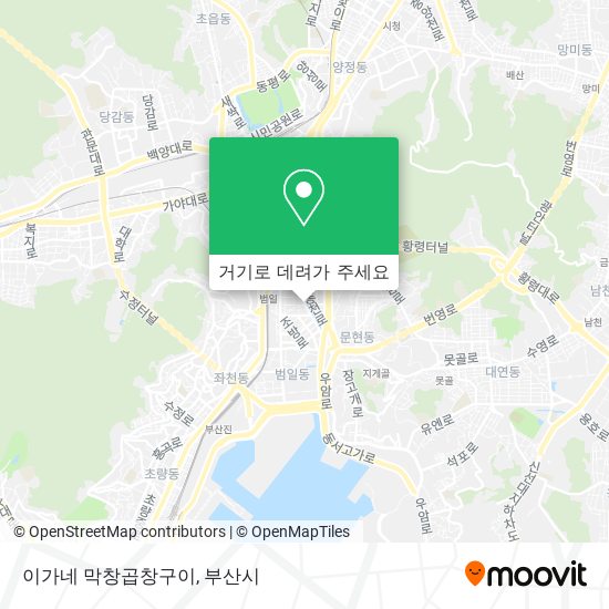 이가네 막창곱창구이 지도