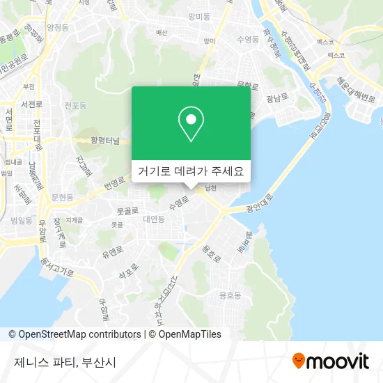 제니스 파티 지도