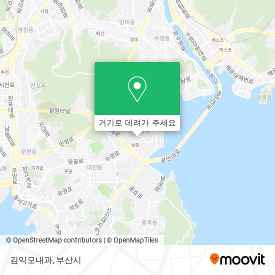 김익모내과 지도