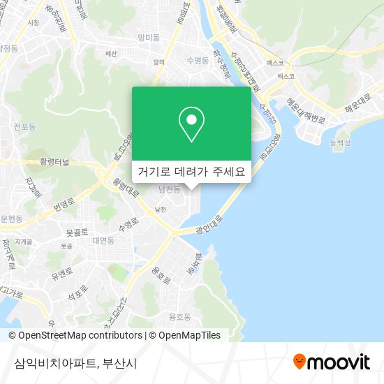 삼익비치아파트 지도