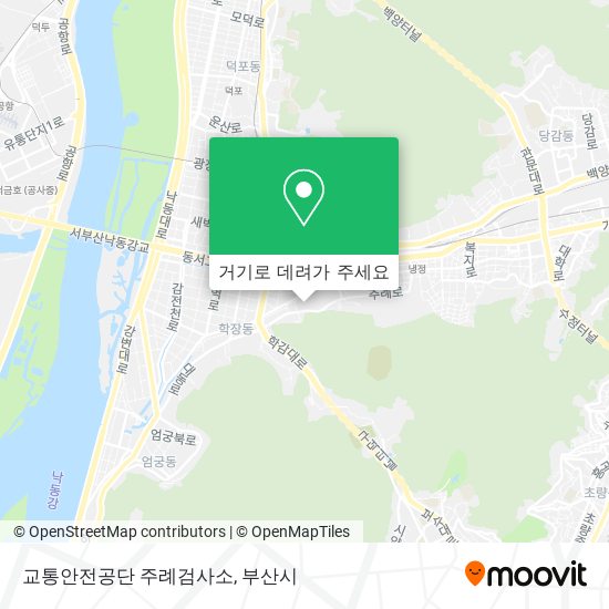 교통안전공단 주례검사소 지도