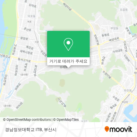 경남정보대학교 ITB 지도