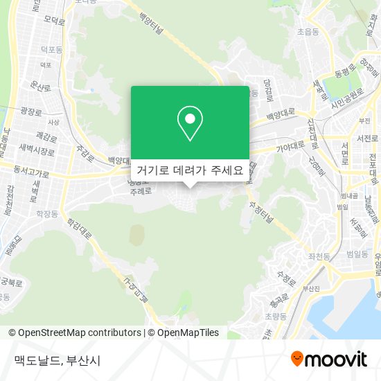 맥도날드 지도