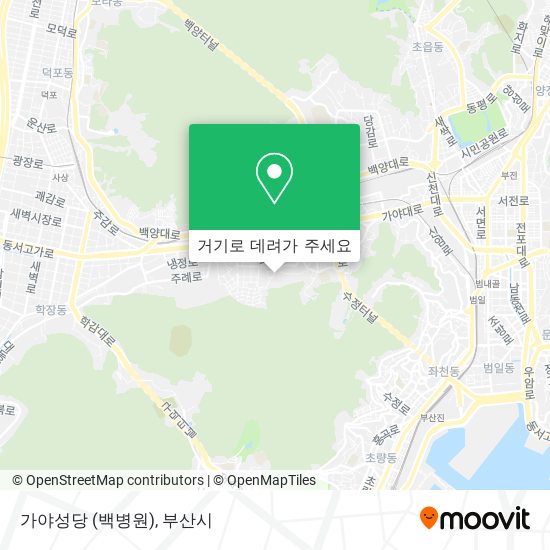 가야성당 (백병원) 지도