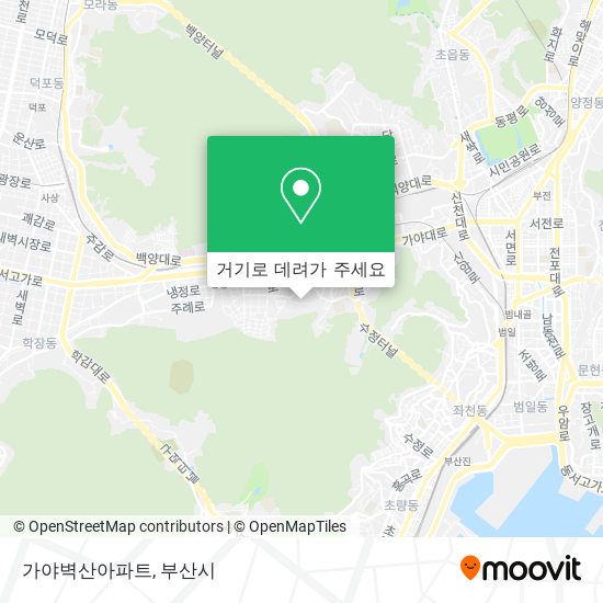 가야벽산아파트 지도