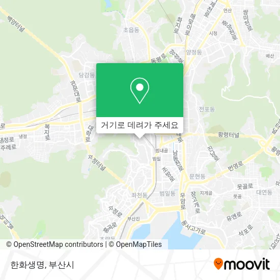 한화생명 지도