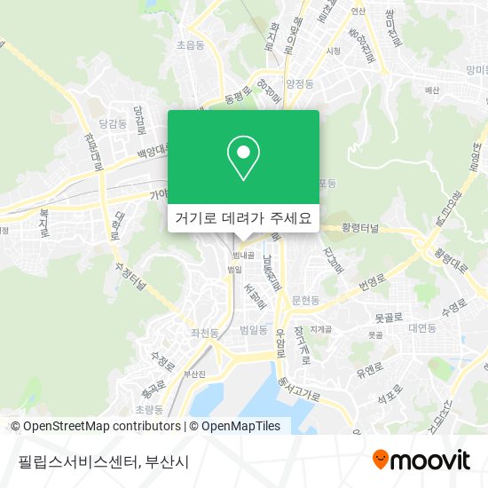 필립스서비스센터 지도