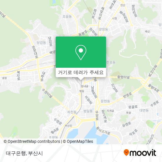 대구은행 지도