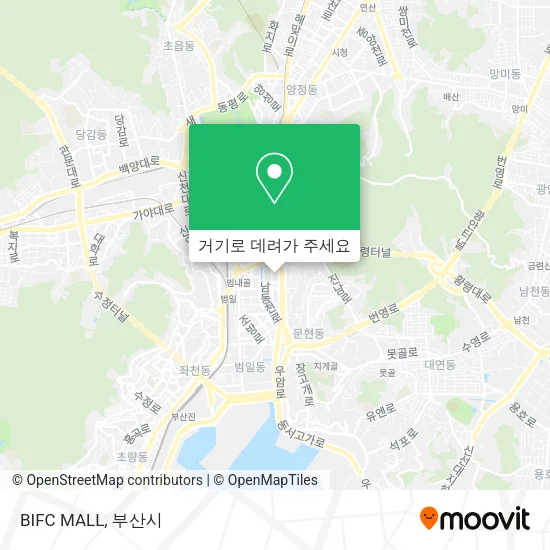 BIFC MALL 지도