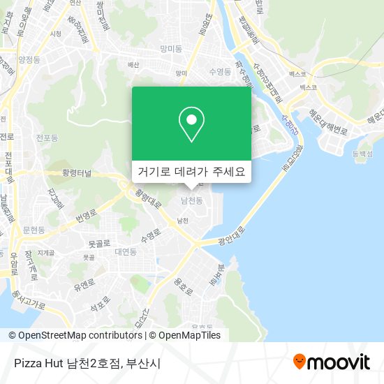 Pizza Hut 남천2호점 지도