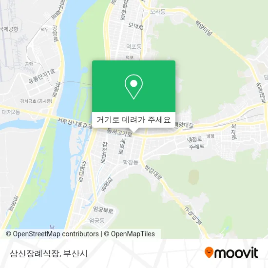 삼신장례식장 지도