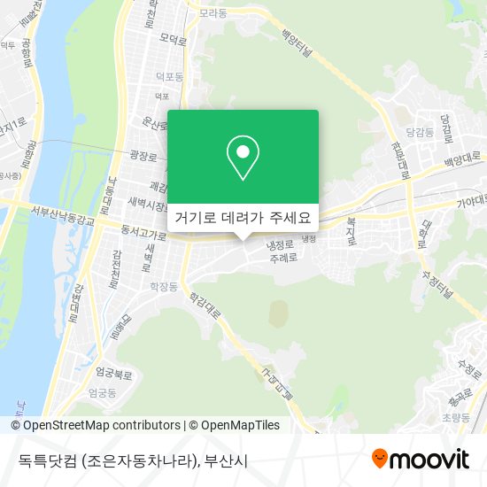 독특닷컴 (조은자동차나라) 지도