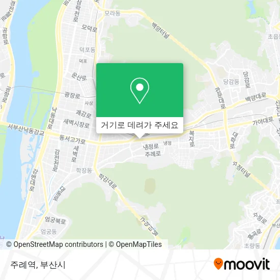 주례역 지도
