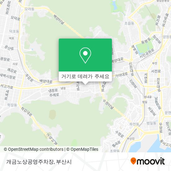 개금노상공영주차장 지도
