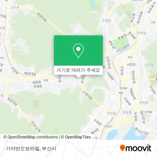 가야반도보라빌 지도