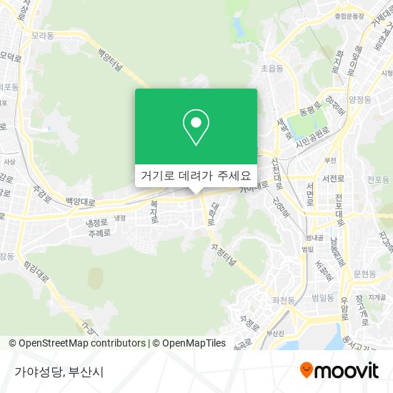 가야성당 지도