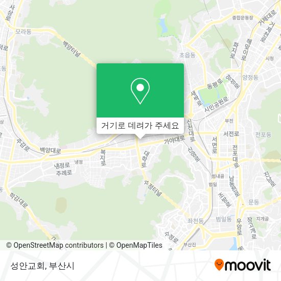 성안교회 지도