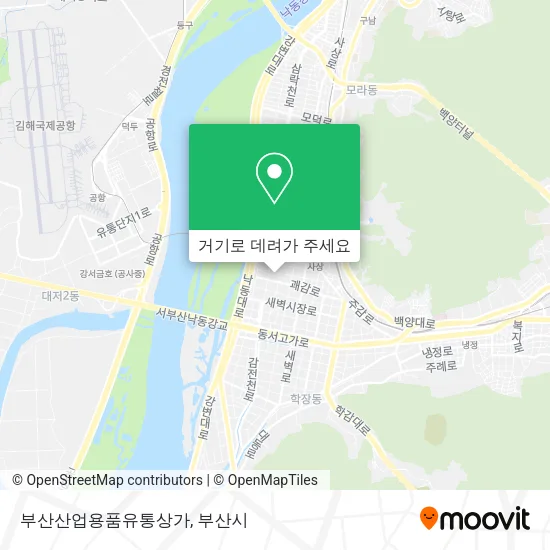부산산업용품유통상가 지도