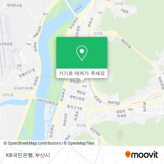 KB국민은행 지도