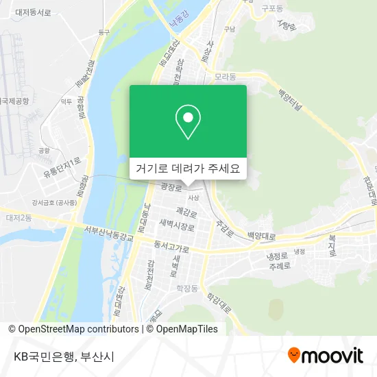 KB국민은행 지도