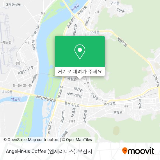 Angel-in-us Coffee (엔제리너스) 지도