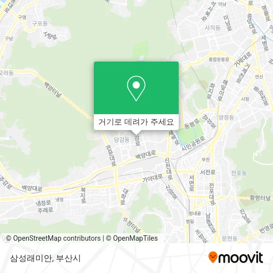 삼성래미안 지도