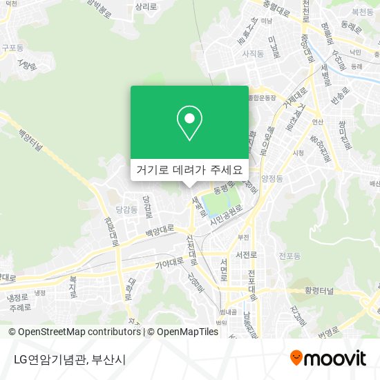 LG연암기념관 지도