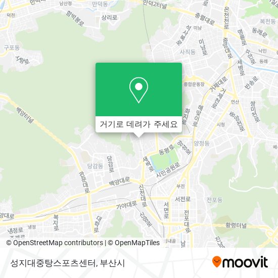 성지대중탕스포츠센터 지도