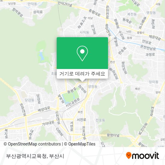 부산광역시교육청 지도